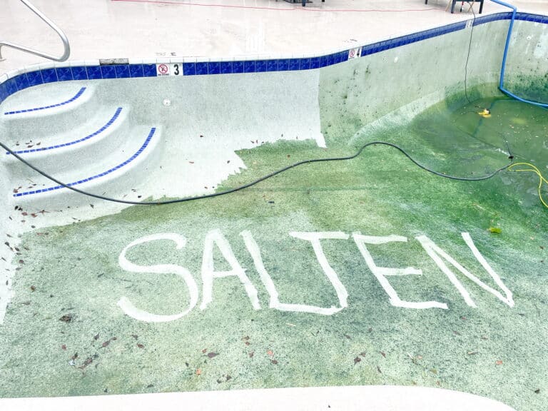 Salten pool.